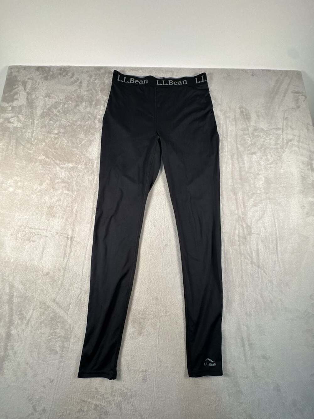 L.L.Bean Athletic Base Layer Leggings Black